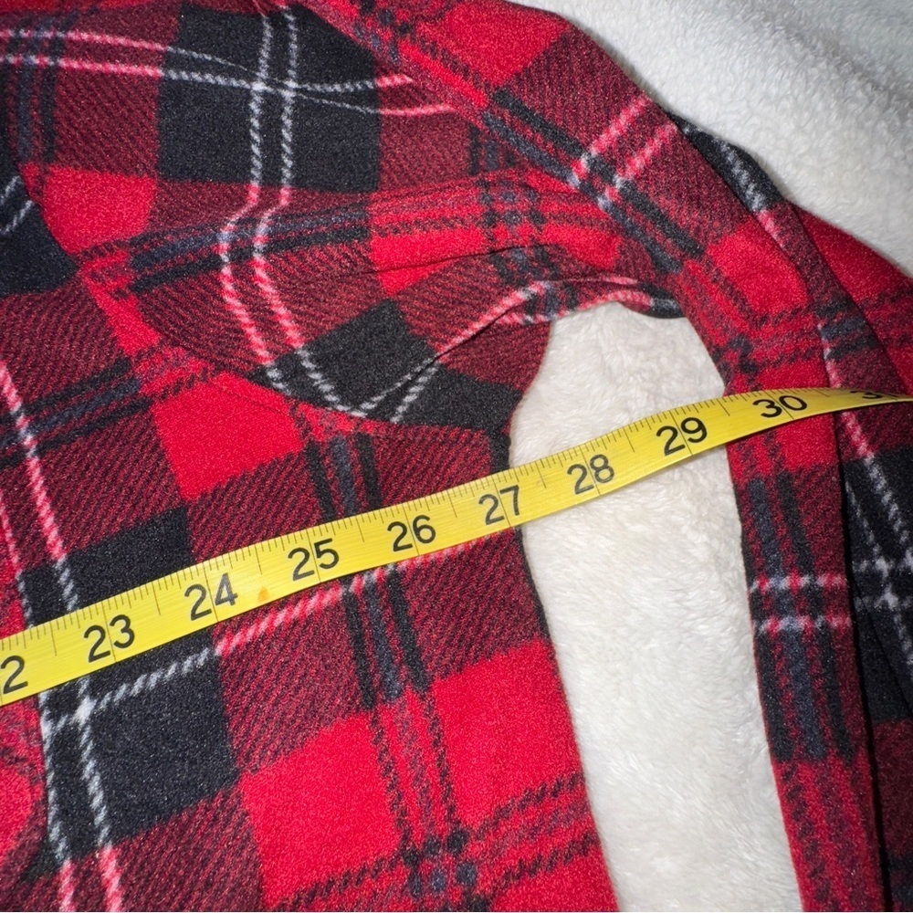 Wrangler Red and Black Plaid Men's Shirt Size XL - Picture 3 of 5
